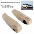 Seat Armrest Covera Qiilu Other Interior Accessories 2pcs Car Synthetic Leather Cover For Rx 300 330 350 2003a 2009beige Beige