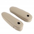 Seat Armrest Covera Qiilu Other Interior Accessories 2pcs Car Synthetic Leather Cover For Rx 300 330 350 2003a 2009beige Beige