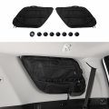 Linskip Side Window Storage Bag Cargo Cage For Toyota 4runner 2010-2023 Molle Interior Accessories 2pcs Black 