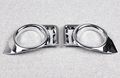 Chrome Front Fog Light Lamp Cover Trim Fit For Toyota Highlander 2015 2016 -not 2017 Model 