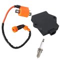Ignition Coil Spark Plug Cdi Box Replacement For Arcticcat 250 2x4 4x4 3530-024 3530-025 1999-2005 