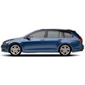 Dawn Enterprises Fe-golf-wgn Finished End Body Side Molding For Volkswagen Golf Tornado Red Ly3d 