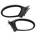 Power Heated Door Mirrors Pair For Oldsmobile Alero 1999 2003 Driver And Passenger Side Paintable Manual Folding Replacement 