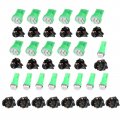 T10 Instrument 194 168 Led Bulbs T5 74 Dash Light Panel Gauge Cluster Replacement Dashboard With Twist Lock Sockets 