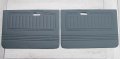 Aftermarket Land Cruiser Fj40 Bj40 1969-1986 Direct Replacement Door Panel Trim Board Set Gray 