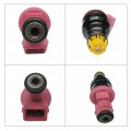 6x Pink Top Injectors For Bmw 21 5lb M52 M52b28 M3 E39 E46 E36 0280150440