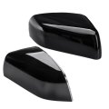 Gsrecy Gloss Black Side Wing Rearview Mirror Cover Trim Cap Left Right Compatible With Land Rover Range Sport Freelander 2 Lr2