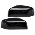 Gsrecy Gloss Black Side Wing Rearview Mirror Cover Trim Cap Left Right Compatible With Land Rover Range Sport Freelander 2 Lr2