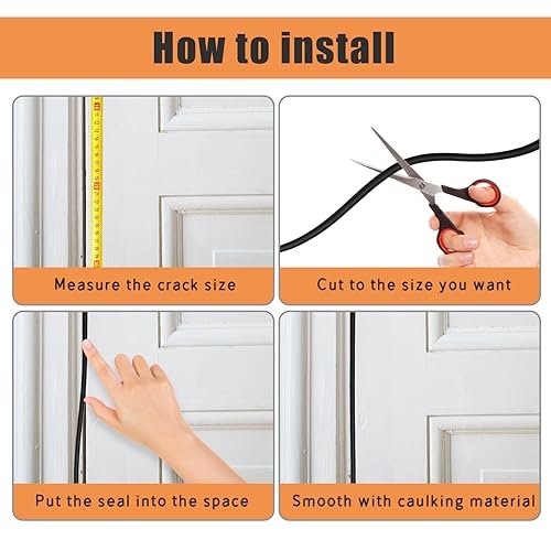 Rubber Foam Backer Rod 1 4 In X 19 6 Ft Caulk Saver Concrete Expansion Joint Filler For Gaps And Joints Weather Stripping Doors