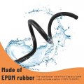 Rubber Foam Backer Rod 1 4 In X 19 6 Ft Caulk Saver Concrete Expansion Joint Filler For Gaps And Joints Weather Stripping Doors
