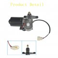 Wflnhb Electric Motor Universal Utv Windshield Wiper Kit With Washer Pump Replacement For Golf Cart Can Am X3 Etc Polaris