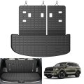 Cartist Cargo Mat Backrest Fits For Kia Telluride 2020 2021 2022 2023 2024 2025 7 8 Passenger All Weather Tpe Trunk Car 