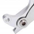 Tefola Bicycle Brake Fixed Seat Converter Road Bike Disc Conversion Durable Adapter For Cycling Silvery