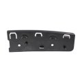 Front Upper Bumper Brackets Pair For Ford Transit 350 And Hd 2015 To 2022 Black Plastic Replaces Bk3z17c947d Bk3z17c947c 