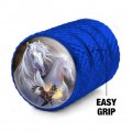 White Horses And Hawk Valve Stem Caps For Tire Rim Wheel Aluminum Blue