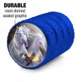 White Horses And Hawk Valve Stem Caps For Tire Rim Wheel Aluminum Blue