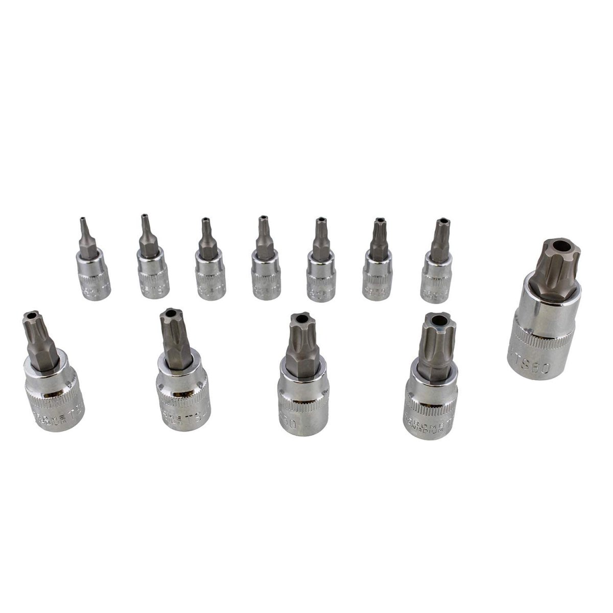 Abn Torx Plus Socket Set Star Bit 5 Tamper Proof A 12-piece