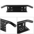 Universal License Plate Mounting Bracket Front Bull Bar Bumper For Off Road Led Work Light