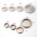 Round Air Vent Stainles Steel Ventilation Grille Cover For Bathroom Home Office Kitchen 25mm 10pcs