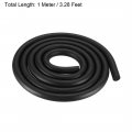 Uxcell Foam Rubber Seal Weather Strip 7mm Diameter 1 Meter Long Black