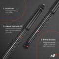 A-premium Rear Pair 2 Shock Absorber Compatible With Honda Insight 2010 2011 2012 2013 2014 Driver And Passenger Side