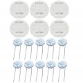 Ocpty 6 Pcs X27 589 Instrument Cluster Gauge Stepper Motor Kit With 10 T5 Led Light Bulbs Fit For Gm Toyota Hondad Chrysler For