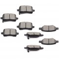 Aintier Automotive Replacement Brake Pads Front Rear Fit For Chevrolet Cobalt 2005-2008 For Malibu 2004-2012 Hhr 2008-2010