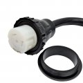 Parkworld 692248 Rv 50a Shore Power Extension Cord Adapter 50amp Camper Plug 14-50p To Ss2-50r Marine Twist Lock Receptacle 1 