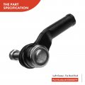 A-premium Set Of 6 Front Rear Sway Bar Link Outer Tie Rod End Compatible With Land Rover Lr2 2008-2015