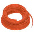 Pet Expandable Sleeving 25ft 1 4 Orange Cable Management Sleeve Cord Organizer For Wrap Protect 
