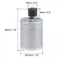 Uxcell Vibration Motor Strong Power For Massager Dc 24v 6000rpm Round Vibrating Wheel 46x24 2mm