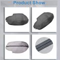 Black Artifical Leather Door Panel Insert Cover Armrest Covers Replacement For Acura Tsx 2009-2014