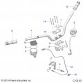 Polaris Atv Cable-throttle Genuine Oem Part Qty 1