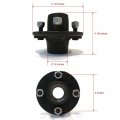Trailer Axle Kit For 2000 Lb With Hub Spindle Grease Seal Dust Cap Bearings