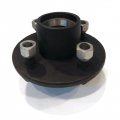 Trailer Axle Kit For 2000 Lb With Hub Spindle Grease Seal Dust Cap Bearings