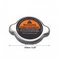 X Autohaux Radiator Coolant Reservoir Recovery Cap For Nissan Infiniti Mazda 21430-c992b Stainless Steel Silver Tone
