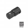 Uxcell 2 Pcs 3 8 Inch Drive F X 1 M Socket Adapter Female To Male Cr-v Black