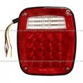 Niuparts 38 Led Universal Tail Brake Turn Stop Licence Back Up Lights Fit Truck Trailer Jeep Boat Bus Lorry Van Caravan Various