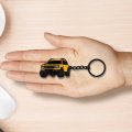 Tectico Car Keychain Accessories Metal For Bronco Sport 2021 2022 2023 Key Chain Men Women Family Present Yellow