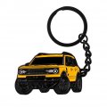 Tectico Car Keychain Accessories Metal For Bronco Sport 2021 2022 2023 Key Chain Men Women Family Present Yellow