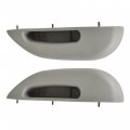 Gray Door Armrest Pull Handle Cover Front Left And Right Side 12376629 12376630 Replacement For Express Savana 1500 2500 3500 