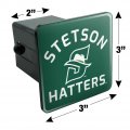 Stetson University Hatters Logo Tow Trailer Hitch Cover Plug Insert 2