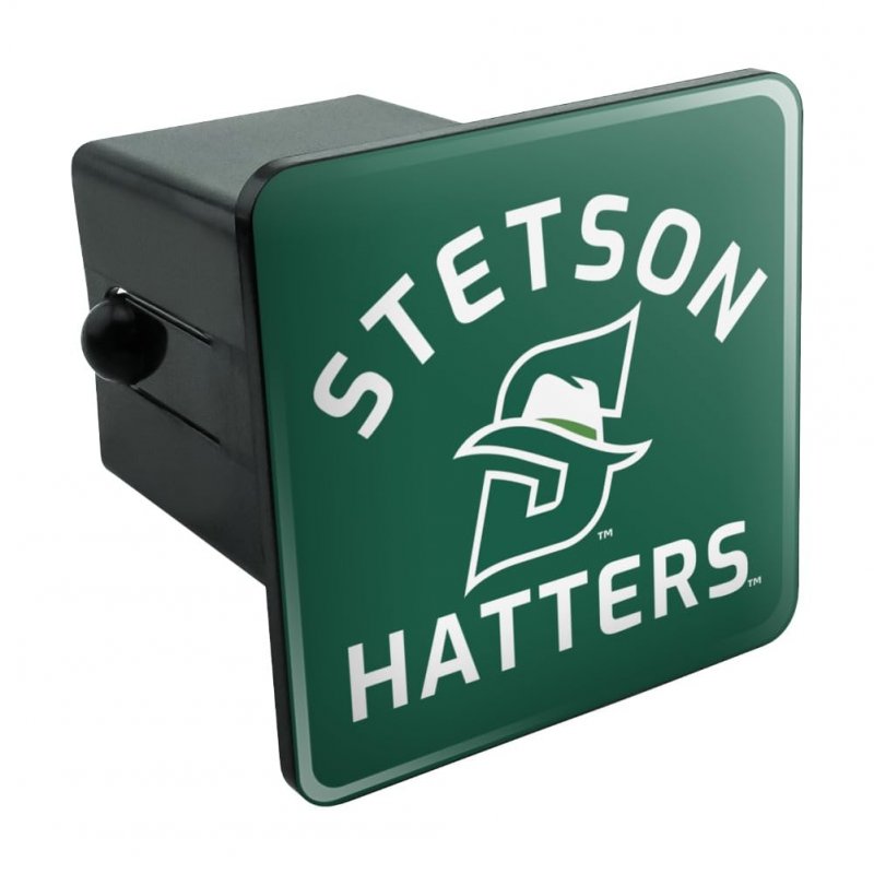 Stetson University Hatters Logo Tow Trailer Hitch Cover Plug Insert 2