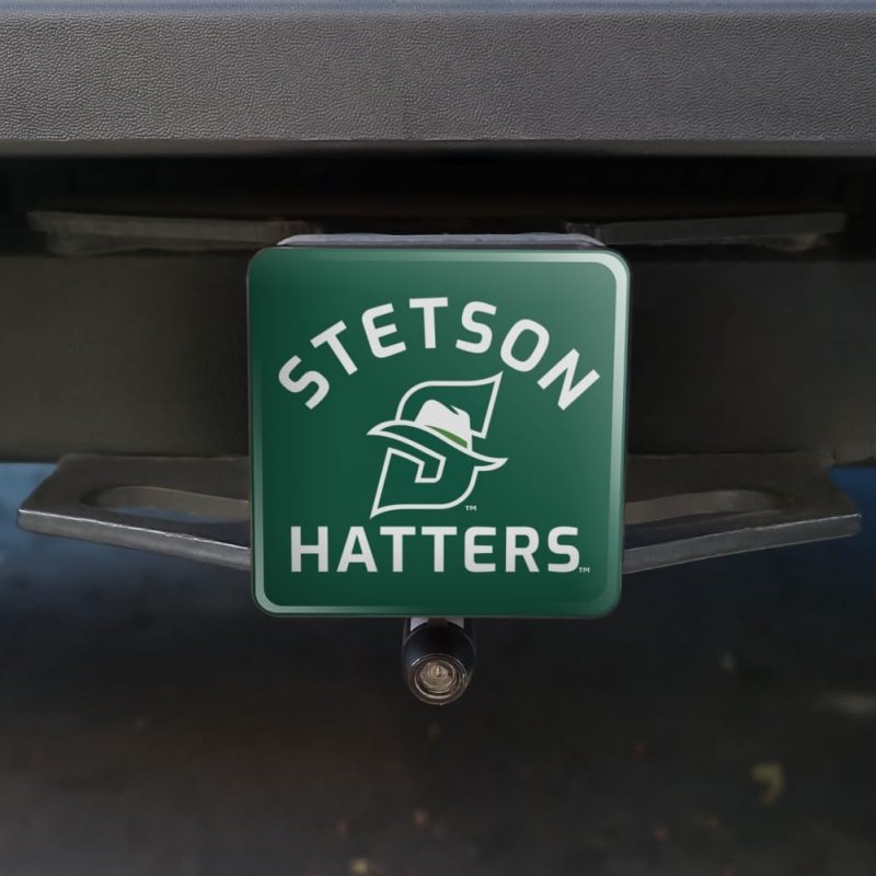 Stetson University Hatters Logo Tow Trailer Hitch Cover Plug Insert 2