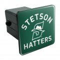 Stetson University Hatters Logo Tow Trailer Hitch Cover Plug Insert 2