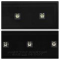 Acanii For 2009-2014 Ford F150 Pickup Truck Full Led 3rd Brake Stop High Mount Center Rear Roof Cargo Light Black