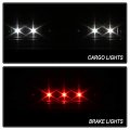 Acanii For 2009-2014 Ford F150 Pickup Truck Full Led 3rd Brake Stop High Mount Center Rear Roof Cargo Light Black
