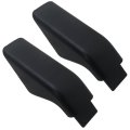 2-pack Black Wb7x7183 Door Handle End Cap Replacement For General Electric Ge Wall Stove Oven Range Replaces Wb07x7321 
