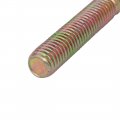 Uxcell M8x100mm Carbon Steel Zinc Plated Hanger Bolt 10pcs