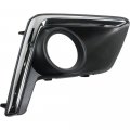 Evan Fischer Fog Lamp Molding For 2016-2017 Subaru Crosstrek Driver Side With Chrome Trim 